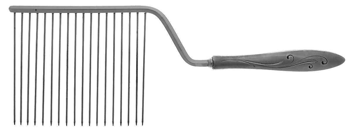 Awakening (Sterling, 1958, No Monograms) Cake Breaker with Silverplate Prongs by Towle Silver-1