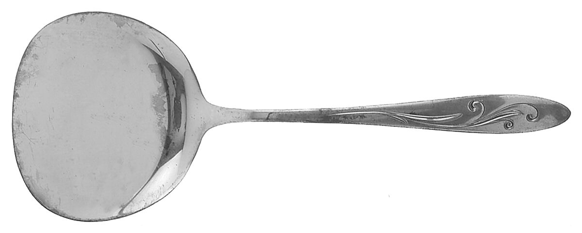 Awakening (Sterling, 1958, No Monograms) Solid Bon Bon Spoon by Towle Silver-1