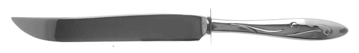 Awakening (Sterling, 1958, No Monograms) Small Steak Carving Knife with Stainless Blade by Towle Silver-1