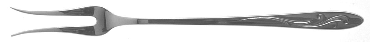 Awakening (Sterling, 1958, No Monograms) Short Handle Pickle/Olive Fork by Towle Silver-1