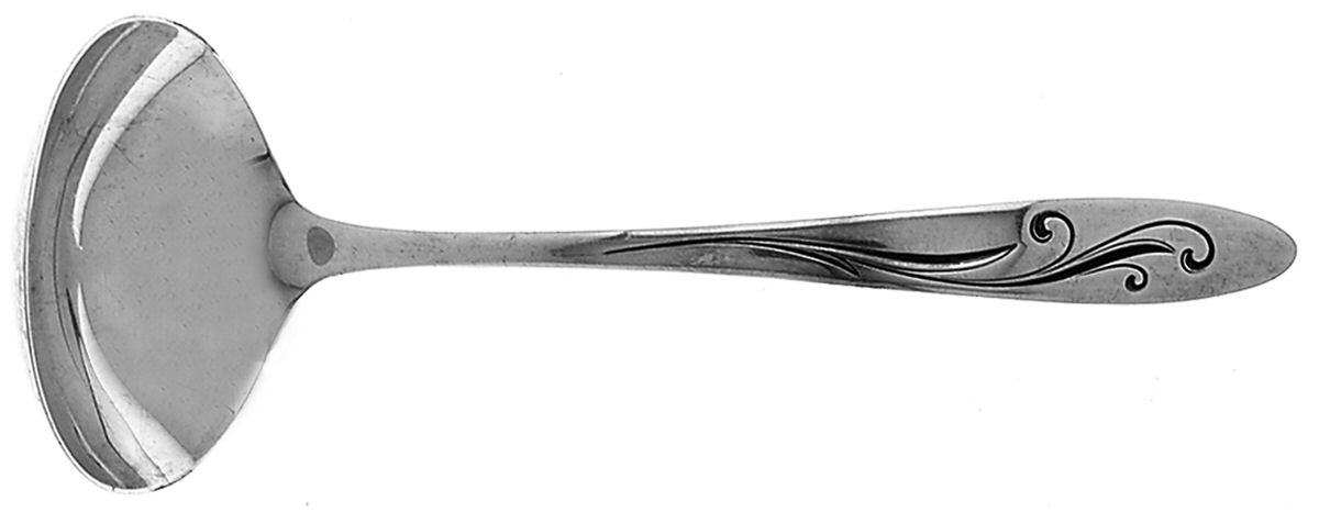 Awakening (Sterling, 1958, No Monograms) Solid Piece Cream Ladle by Towle Silver-1