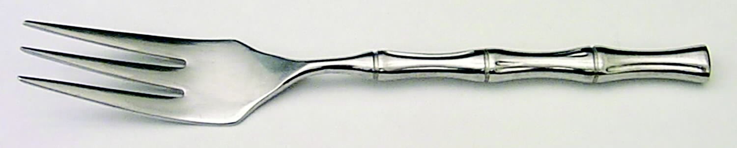 Bamboo-Bright Finish (Stainless) Individual Salad Fork by Towle Silver-1