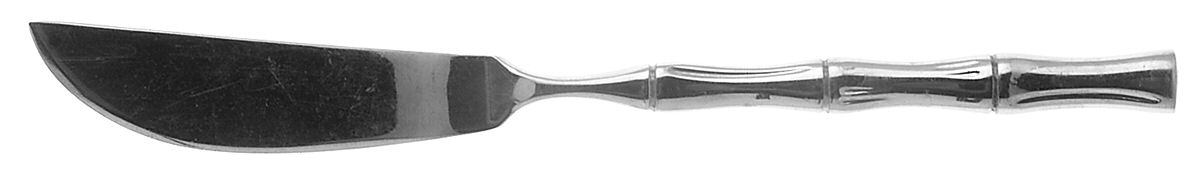Bamboo-Bright Finish (Stainless) Flat Handle Master Butter Knife by Towle Silver-1