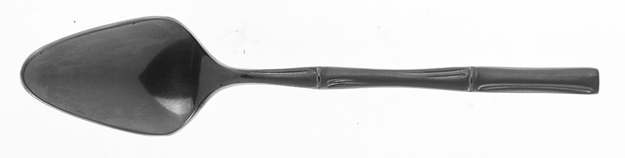 Bamboo-Satin Finish (Stainless) Demitasse Spoon by Towle Silver-1