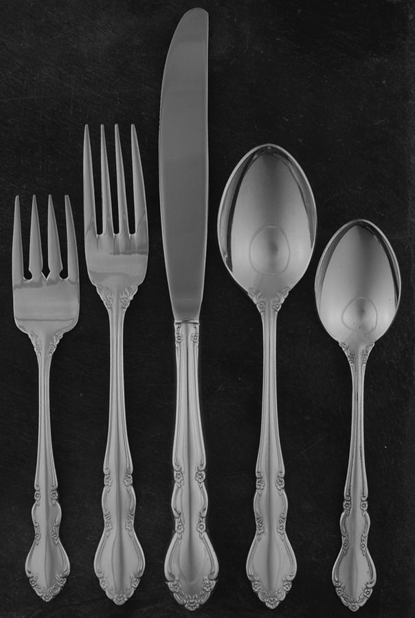 Baroness (Silverplate) 40 Piece Estate Set by Towle Silver-1