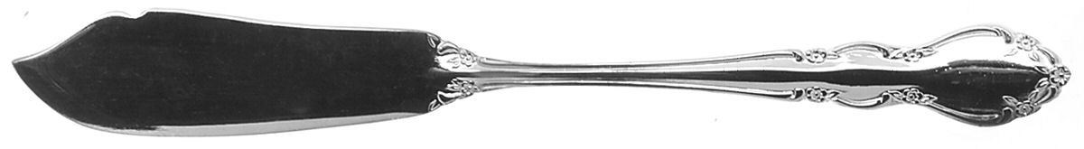 Baroness (Silverplate) Flat Handle Master Butter Knife by Towle Silver-1