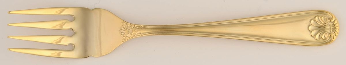 Bay Shore (Gold Electroplate) Individual Salad Fork by Towle Silver-1