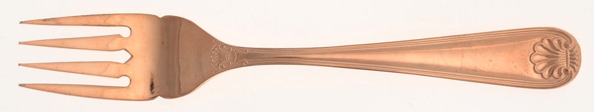 Bay Shore-Rose Gold (Rose Gold) Individual Salad Fork by Towle Silver-1