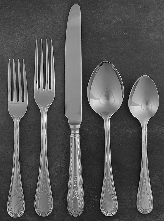 Bateman (Stainless) 5 Piece Place Setting by Towle Silver-1