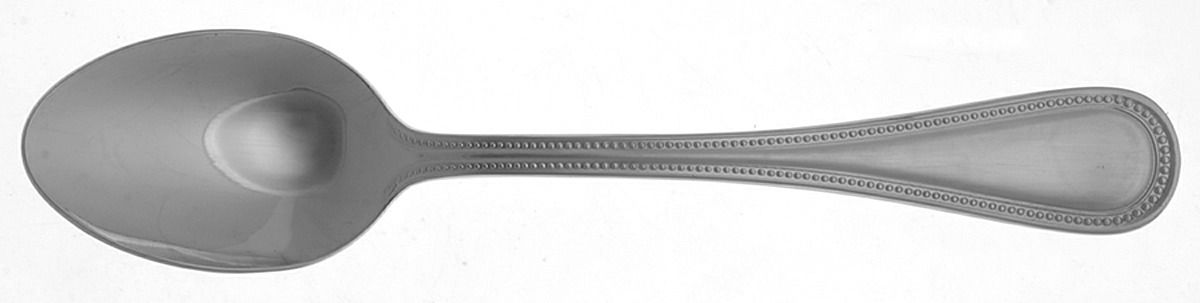 Beaded Antique (Stainless-Cutlery) Place/Oval Soup Spoon by Towle Silver-1