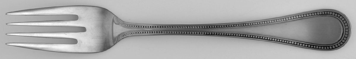 Beaded Antique (Stainless-Cutlery) Individual Salad Fork by Towle Silver-1