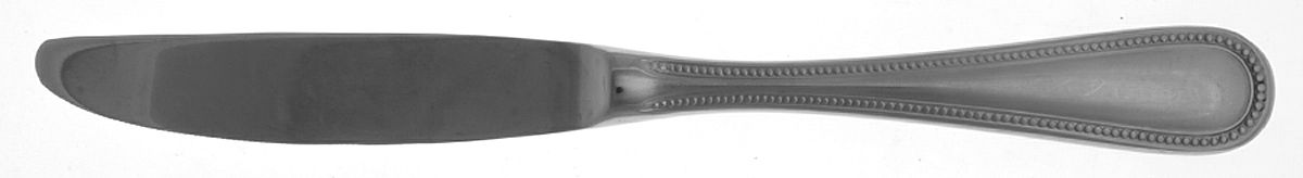 Beaded Antique (Stainless-Cutlery) Modern Solid Knife by Towle Silver-1