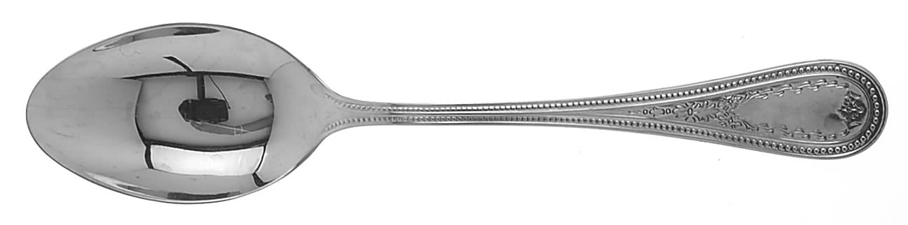 Beaded Antique-Engraved (Stainless) Tablespoon (Serving Spoon) by Towle Silver-1