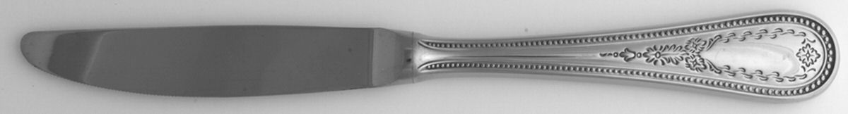 Beaded Antique-Engraved (Stainless) Modern Hollow Knife by Towle Silver-1