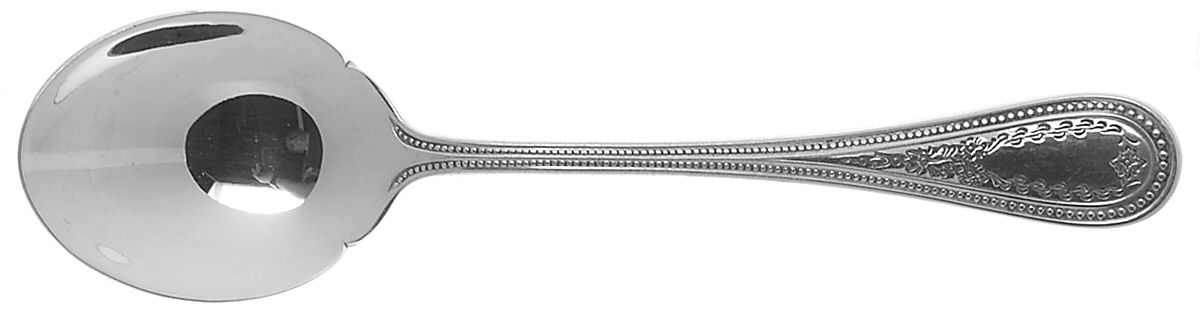 Beaded Antique-Engraved (Stainless) Sugar Spoon by Towle Silver-1