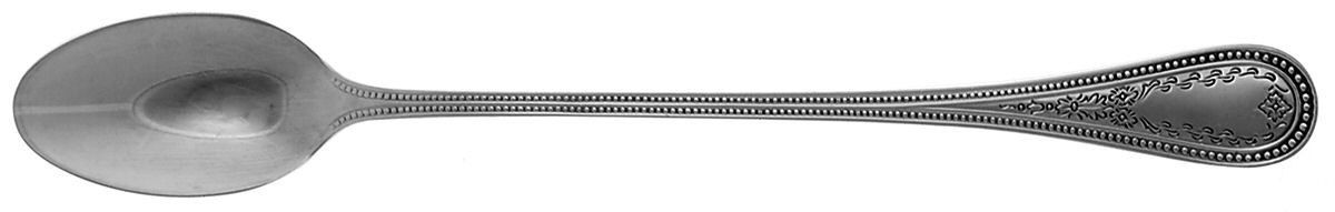Beaded Antique-Engraved (Stainless) Iced Tea Spoon by Towle Silver-1