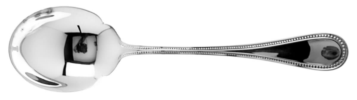 Beaded Antique (Silverplate, 1977) Sugar Spoon by Towle Silver-1