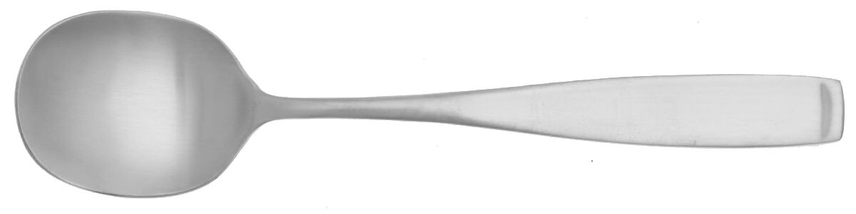 Bedford (Stainless) Round Bowl Soup Spoon (Cream Soup) HC by Towle Silver-1