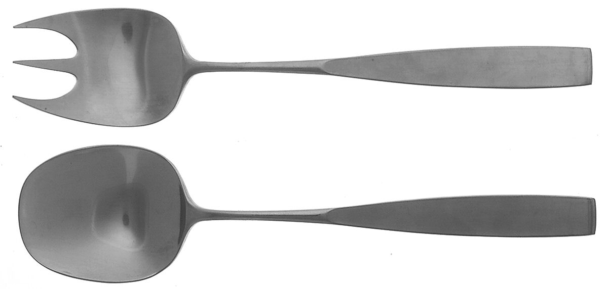 Bedford (Stainless) (2 Pc) Solid Salad Set by Towle Silver-1
