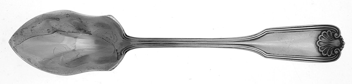 Benjamin Franklin (Sterling, 1904, T-Lion, No Mono) Orange Spoon by Towle Silver-1