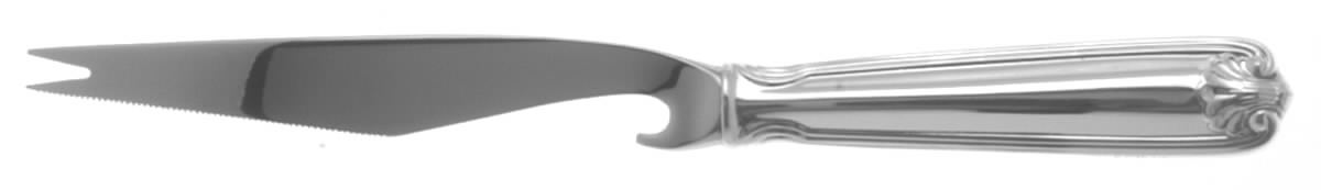 Benjamin Franklin (Sterling, 1904, T-Lion, No Mono) Hollow Handle Bar Knife by Towle Silver-1
