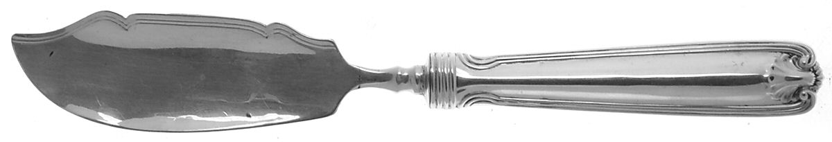 Benjamin Franklin (Sterling, 1904, T-Lion, No Mono) Cheese Knife with Stainless Blade by Towle Silver-1