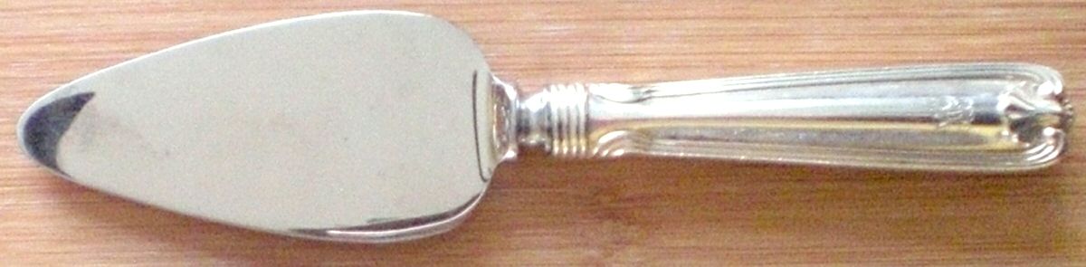 Benjamin Franklin (Sterling, 1904, T-Lion, No Mono) Cheese Server with Stainless Blade by Towle Silver-1