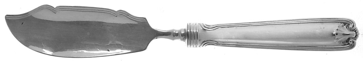 Benjamin Franklin (Sterling, 1904, T-Lion, No Mono) Hollow Handle Cheese Knife with Sterling Blade by Towle Silver-1