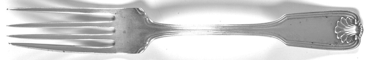 Benjamin Franklin (Sterling, 1904, T-Lion, No Mono) Solid Youth Tea Fork by Towle Silver-1