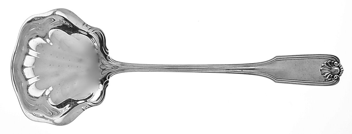 Benjamin Franklin (Sterling, 1904, T-Lion, No Mono) Oyster Ladle Solid Piece by Towle Silver-1