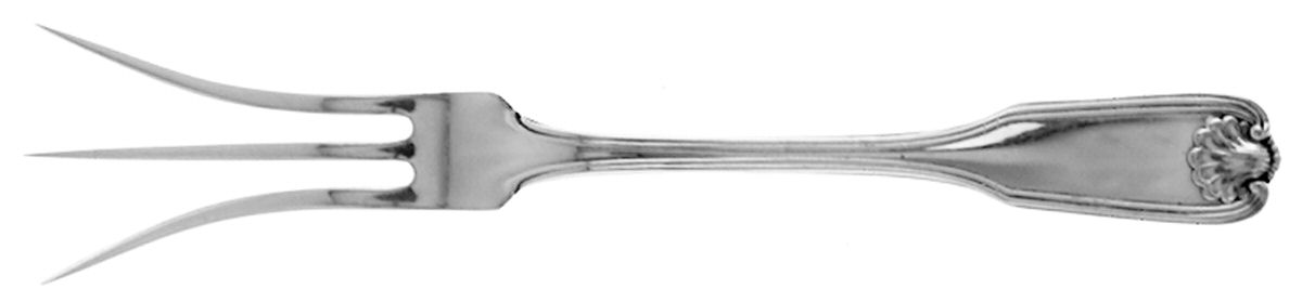 Benjamin Franklin (Sterling, 1904, T-Lion, No Mono) Lemon Fork by Towle Silver-1