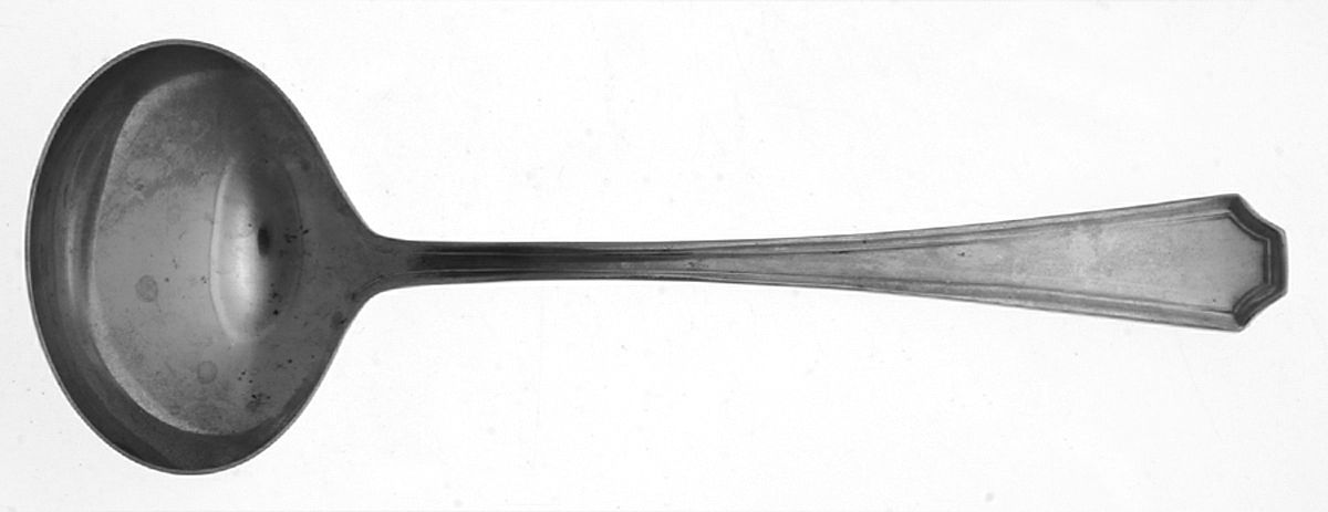 Beacon Hill (Stainless, Supreme Cutlery) Solid Gravy Ladle by Towle Silver-1