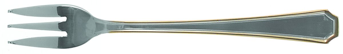 Beacon Hill (Stainless, Gold Accent) Cocktail/Seafood Fork by Towle Silver-1