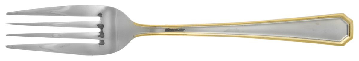 Beacon Hill (Stainless, Gold Accent) Fork by Towle Silver-1