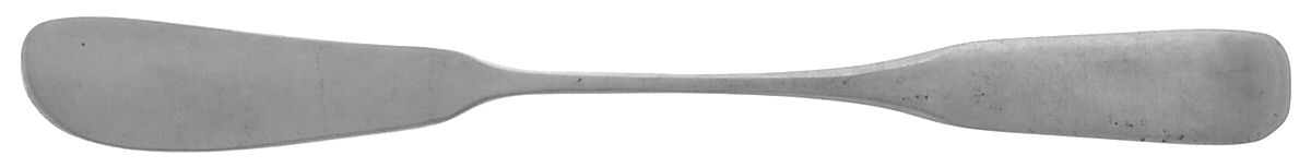 Betsy Ross (Stainless) Flat Handle Butter Spreader by Towle Silver-1