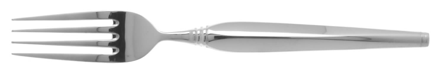 Black Tie (Stainless, Gold Accent) Fork by Towle Silver-1