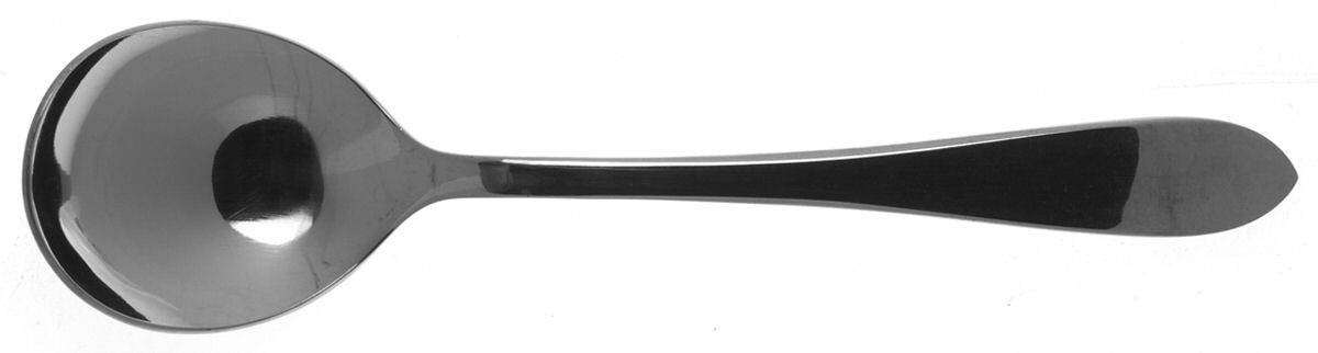 Boston Antique (Stainless, Glossy) Round Bowl Soup Spoon (Cream Soup) by Towle Silver-1