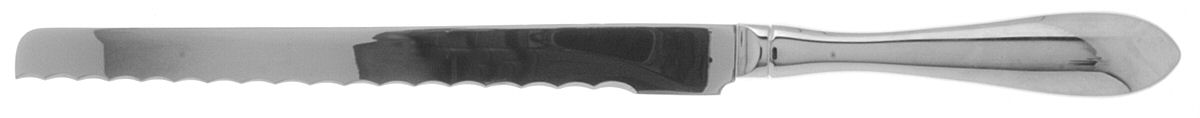 Boston Antique (Stainless, Glossy) Bread Knife, Solid Piece by Towle Silver-1