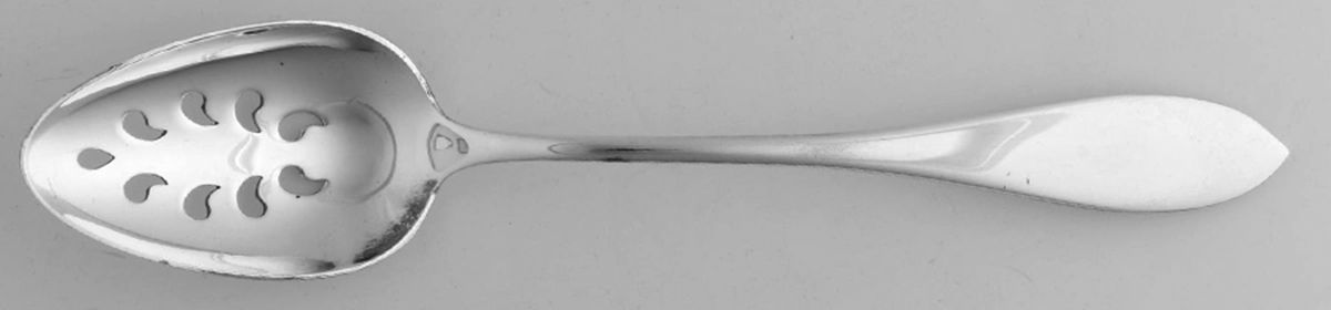 Boston Antique (Silverplate) Pierced Tablespoon (Serving Spoon) by Towle Silver-1