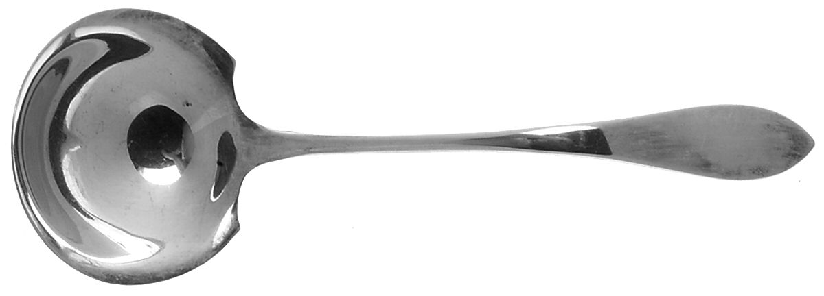 Boston Antique (Silverplate) Solid Gravy Ladle by Towle Silver-1