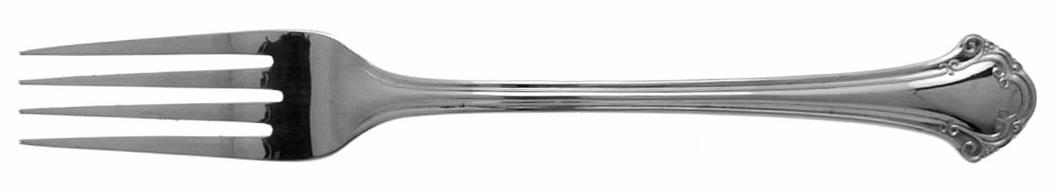 Boston Chippendale (Stainless-Korea-Japan) Fork by Towle Silver-1