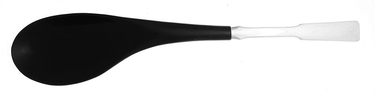 Byfield (Silverplate, 1970) Salad Serving Spoon with Plastic Bowl by Towle Silver-1