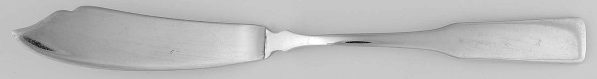 Byfield (Silverplate, 1970) Flat Handle Master Butter Knife by Towle Silver-1