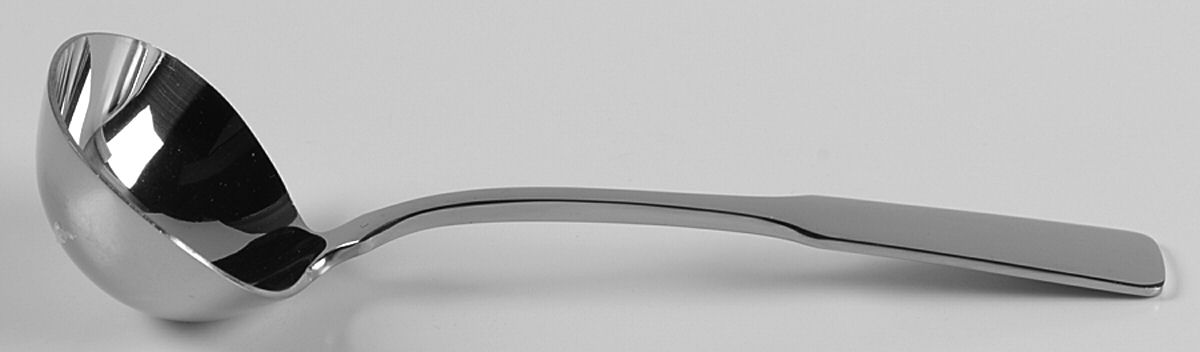 Byfield (Stainless-Cutlery) Solid Gravy Ladle by Towle Silver-1