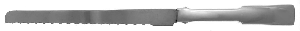 Byfield (Stainless-Cutlery) Bread Knife with Stainless Blade by Towle Silver-1