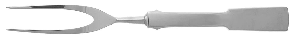 Byfield (Stainless-Cutlery) Large Stainless-Prong Roast Carving Fork by Towle Silver-1