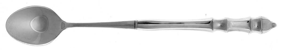 Carpenter Hall (Sterling, 1975) Hollow Handle Iced Tea Spoon-Sterling Bowl by Towle Silver-1