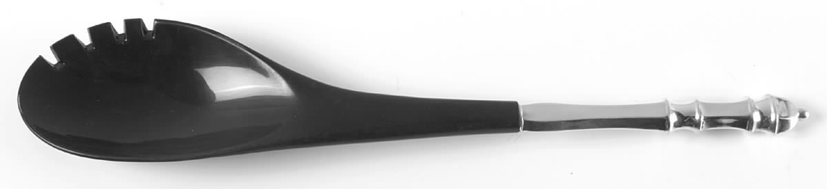 Carpenter Hall (Sterling, 1975) Salad Serving Fork with Plastic Prongs by Towle Silver-1