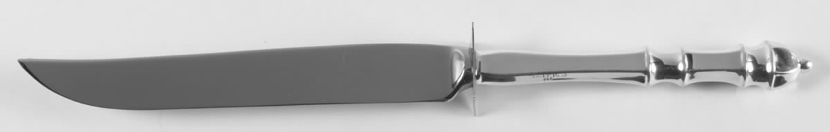 Carpenter Hall (Sterling, 1975) Small Steak Carving Knife with Stainless Blade by Towle Silver-1