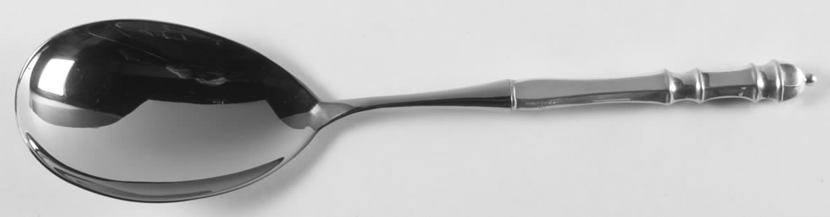 Carpenter Hall (Sterling, 1975) Salad Servng Spoon with Stainless Bowl by Towle Silver-1